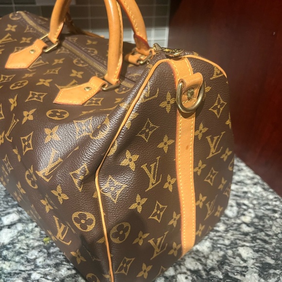 Louis Vuitton Monogram speedy bandoulier 35 full inclusion - Picture 7 of 16